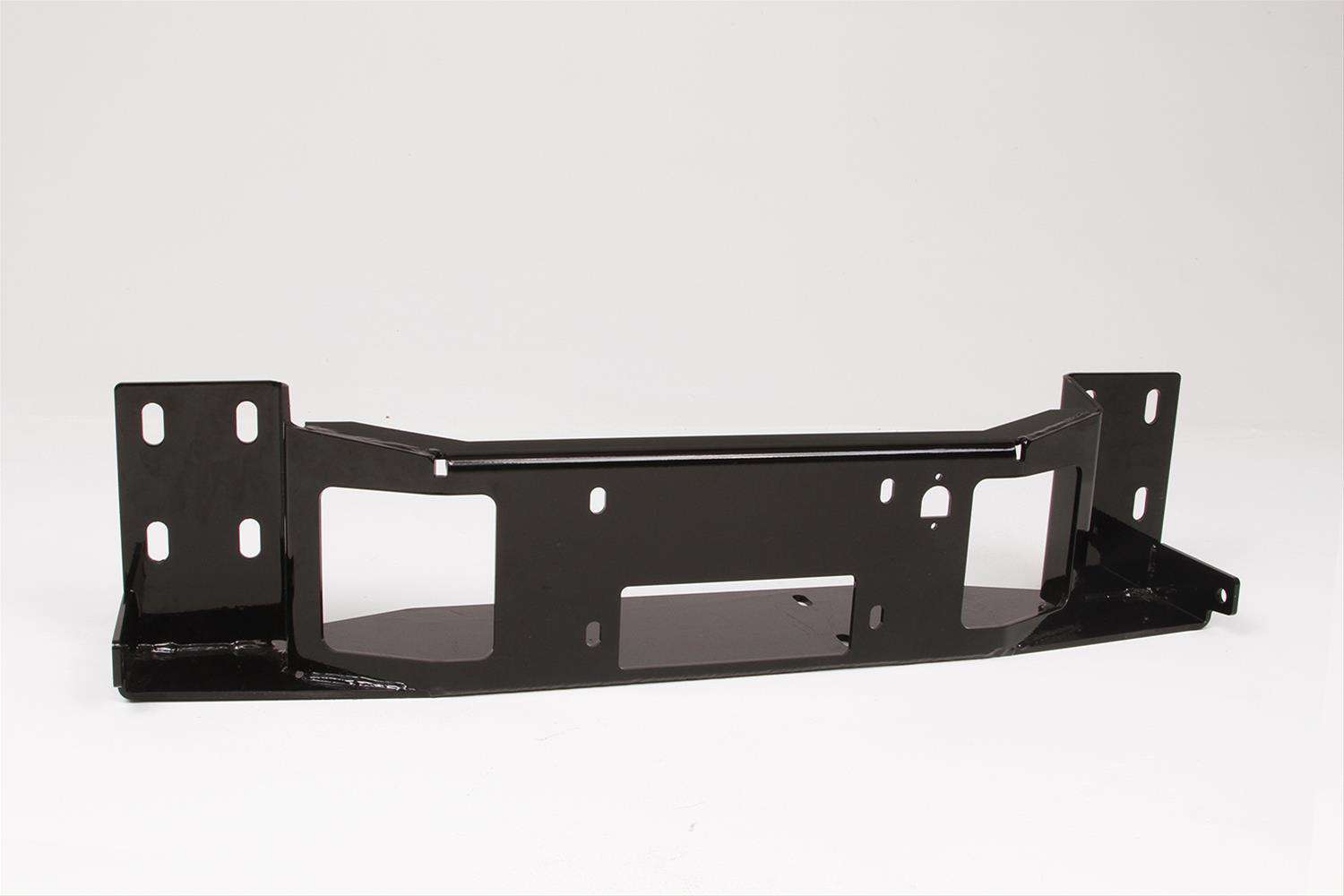 Fab Fours M1650 - 1 Winch Tray Black Steel Series Fit - Rugged Truck Gear