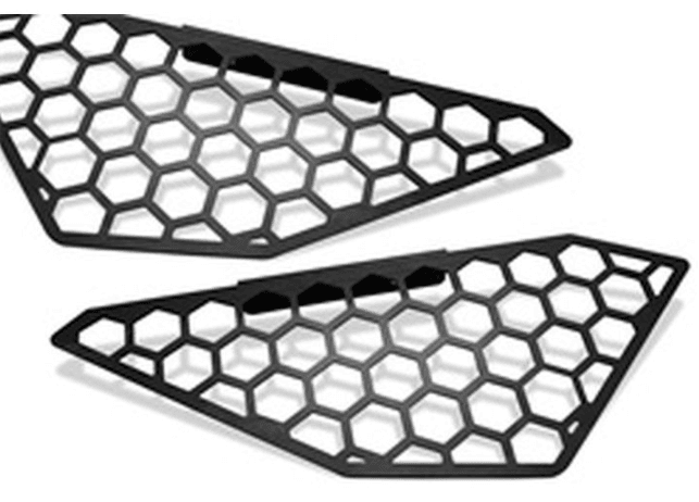 Fab Fours M2650 - 1 Vengeance Side Light Mesh Insert Cover - Rugged Truck Gear