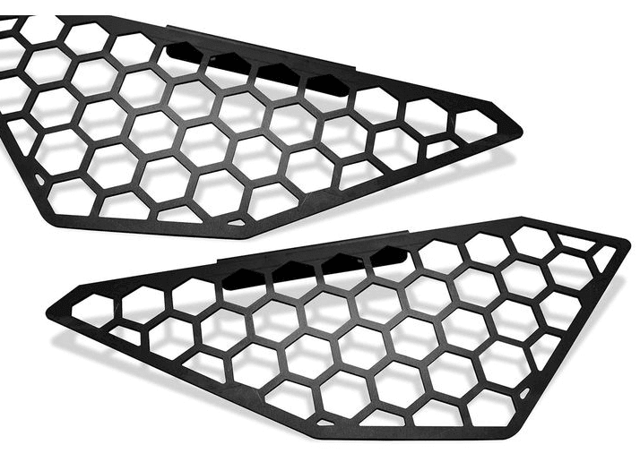 Fab Fours M2950 - 1 Vengeance Side Light Mesh Insert Cover - Rugged Truck Gear