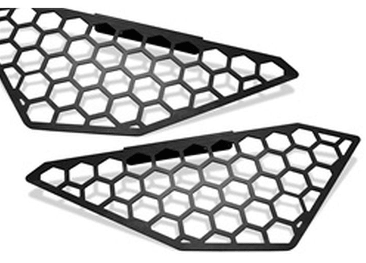 Fab Fours M3450 - 1 Vengeance Side Light Mesh Insert Cover - Rugged Truck Gear