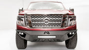 Fab Fours NT16 - D3751 - 1 Nissan Titan XD 2016 - 2020 Vengeance Front Bumper No Guard - Rugged Truck Gear