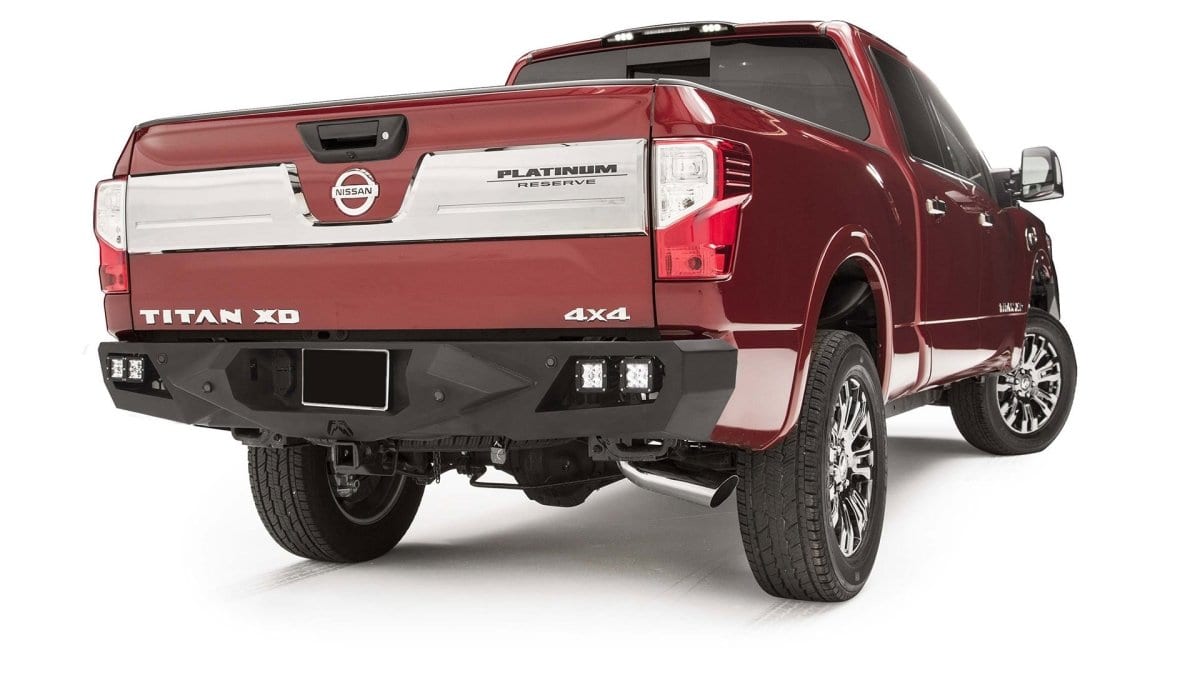 Fab Fours NT16 - E3751 - 1 Nissan Titan XD 2016 - 2020 Vengeance Rear Bumper Sensor - Rugged Truck Gear