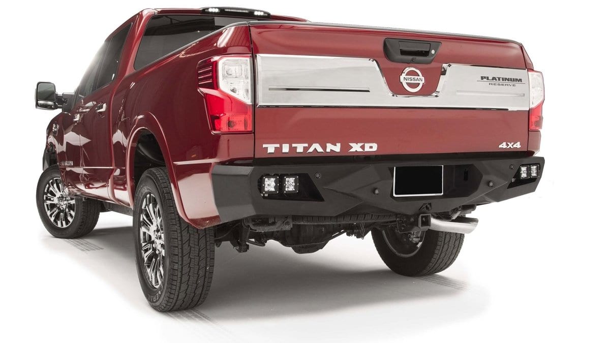 Fab Fours NT16 - E3751 - 1 Nissan Titan XD 2016 - 2020 Vengeance Rear Bumper Sensor - Rugged Truck Gear