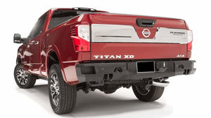 Fab Fours NT16-W3751-1 Nissan Titan XD 2016-2020 Premium Rear Bumper Sensor-BumperStock