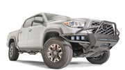 Fab Fours TB16 - 03 - 1 Toyota Tacoma 2016 - 2022 Ultra Light Hybrid Front Winch Bumper High Pre - Runner Guard - Rugged Truck Gear
