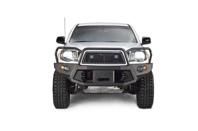 Fab Fours TT05-B1550-1 Toyota Tacoma 2005-2011 Premium Front Bumper Winch Ready Full Guard-BumperStock