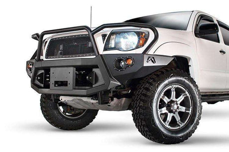 Fab Fours TT05-B1550-1 Toyota Tacoma 2005-2011 Premium Front Bumper Winch Ready Full Guard-BumperStock