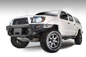 Fab Fours TT05-B1551-1 Toyota Tacoma 2005-2011 Premium Front Bumper Winch Ready No Guard-BumperStock