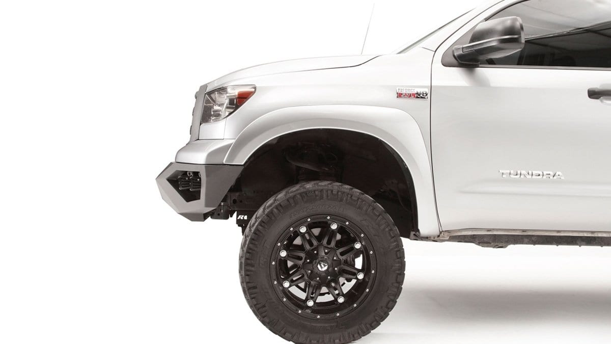 Fab Fours TT07 - D4451 - 1 Toyota Tundra 2007 - 2013 Vengeance Front Bumper No Guard - Rugged Truck Gear