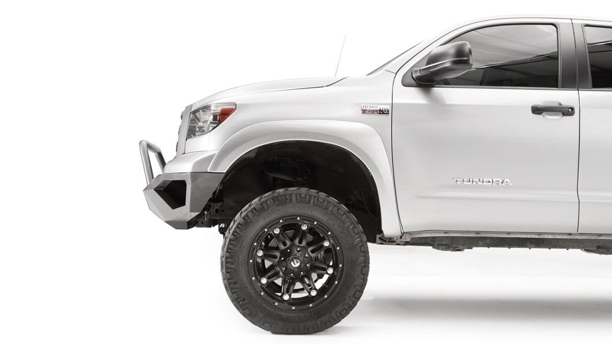 Fab Fours TT07 - D4452 - 1 Toyota Tundra 2007 - 2013 Vengeance Front Bumper Pre - Runner Guard - Rugged Truck Gear