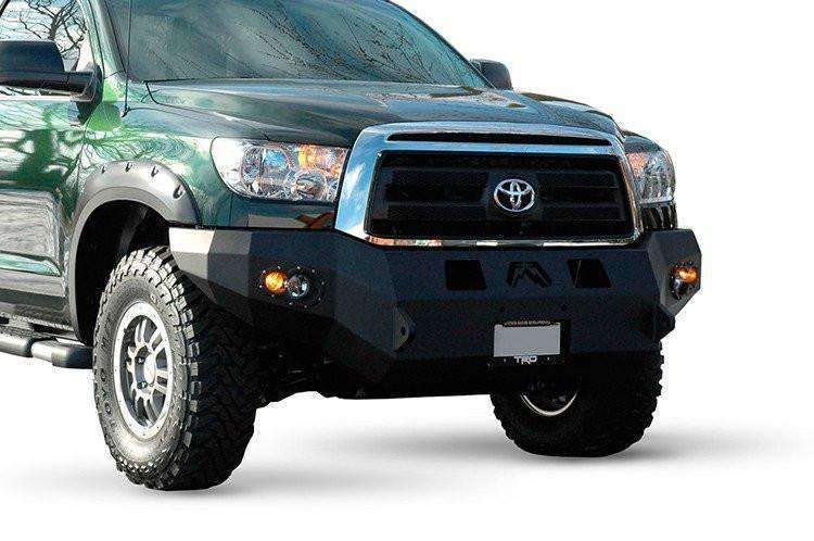 Fab Fours TT07 - H1851 - 1 Toyota Tundra 2007 - 2013 Premium Front Bumper Winch Ready No Guard - Rugged Truck Gear