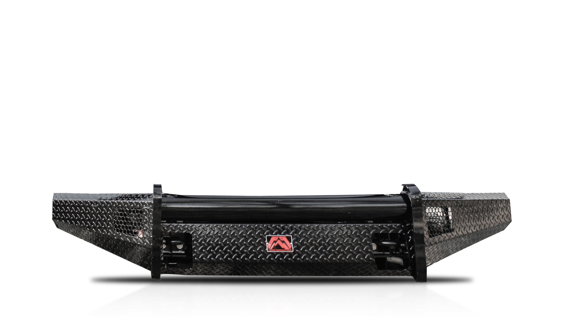 Fab Fours TT07 - K1861 - 1 Toyota Tundra 2007 - 2013 Black Steel Front Bumper No Guard - Rugged Truck Gear