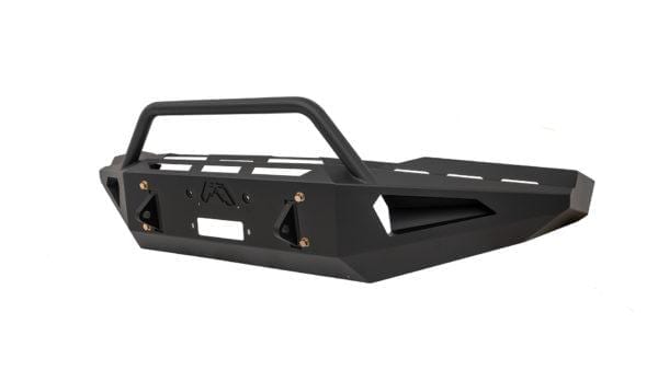 Fab Fours TT07 - RS1862 - 1 Toyota Tundra 2007 - 2013 Red Steel Winch Front Bumper Pre - Runner Guard - Rugged Truck Gear