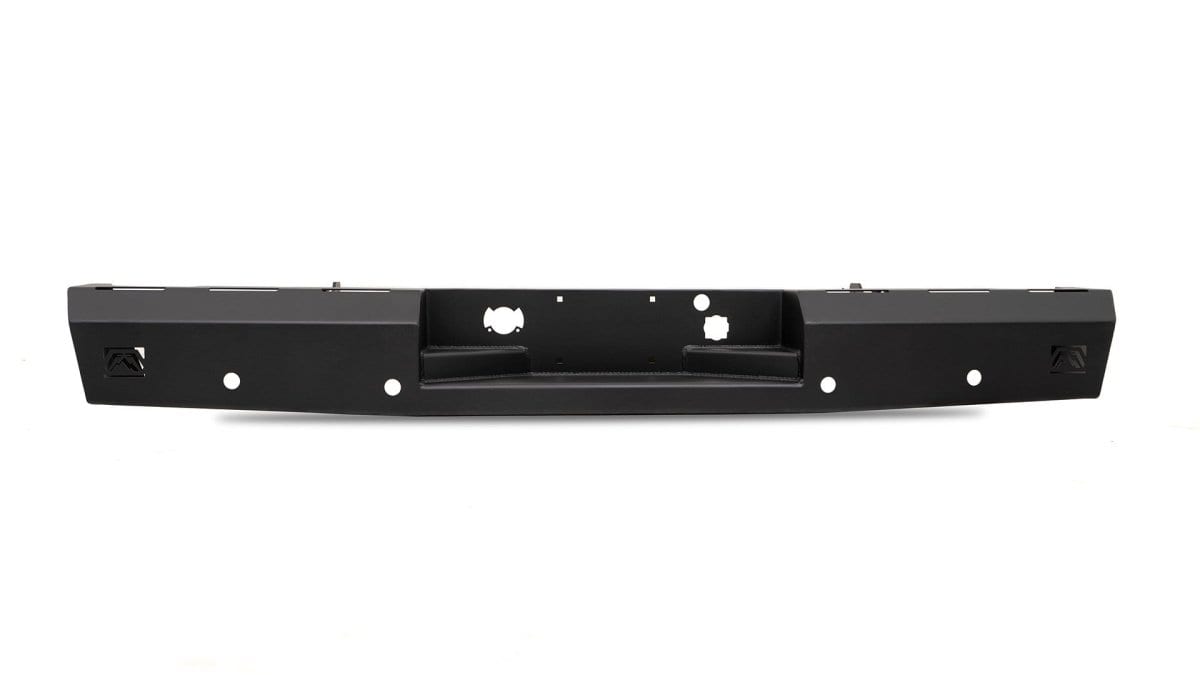 Fab Fours TT07 - RT1550 - 1 Toyota Tundra 2007 - 2013 Red Steel Rear Bumper - Rugged Truck Gear