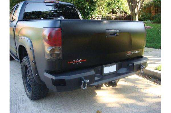 Fab Fours TT07 - W1550 - 1 Toyota Tundra 2007 - 2013 Premium Rear Bumper Non - Sensor - Rugged Truck Gear