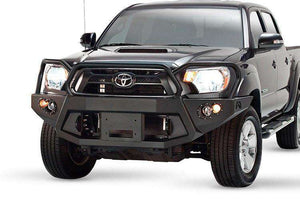 Fab Fours TT12-B1650-1 Toyota Tacoma 2012-2015 Premium Front Bumper Winch Ready Full Guard-BumperStock