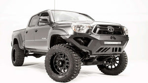 Fab Fours TT12-D1651-1 Toyota Tacoma 2012-2015 Vengeance Front Bumper No Guard-BumperStock