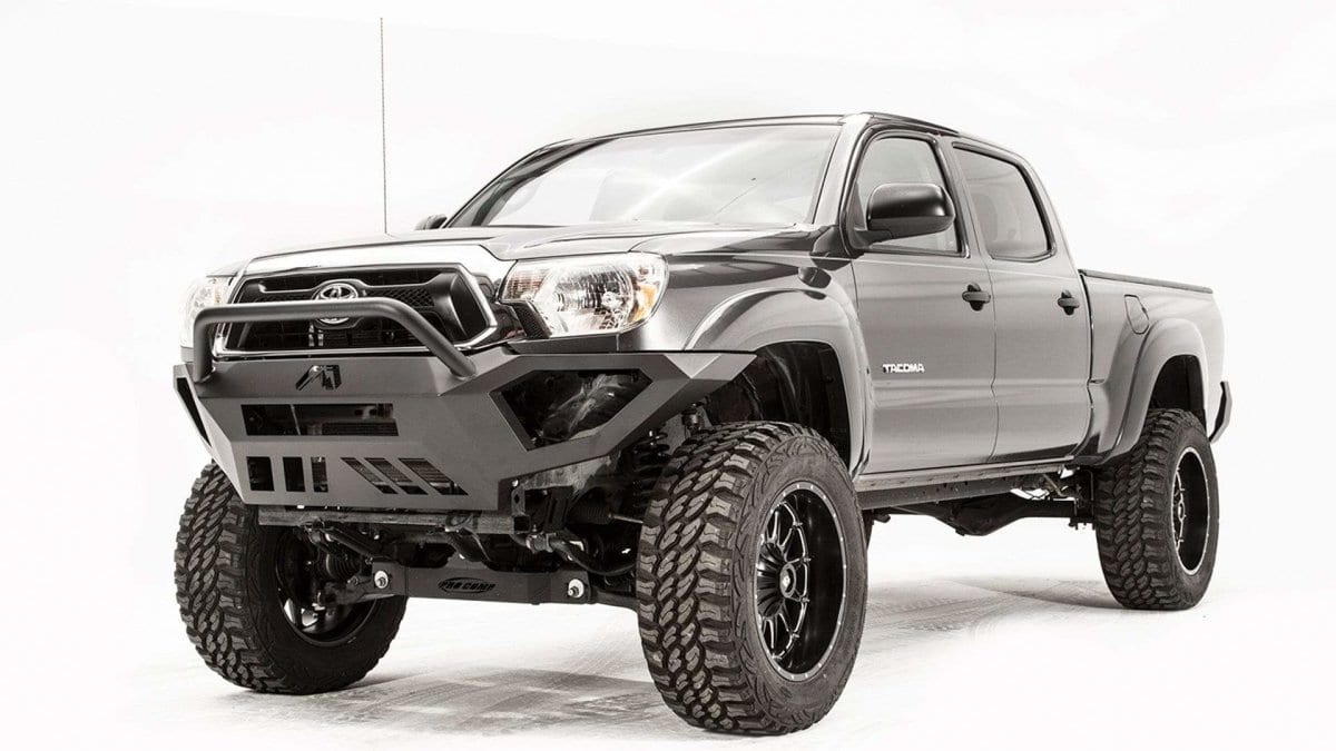 Fab Fours TT12 - D1652 - 1 Toyota Tacoma 2012 - 2015 Vengeance Front Bumper Pre - Runner Guard - Rugged Truck Gear