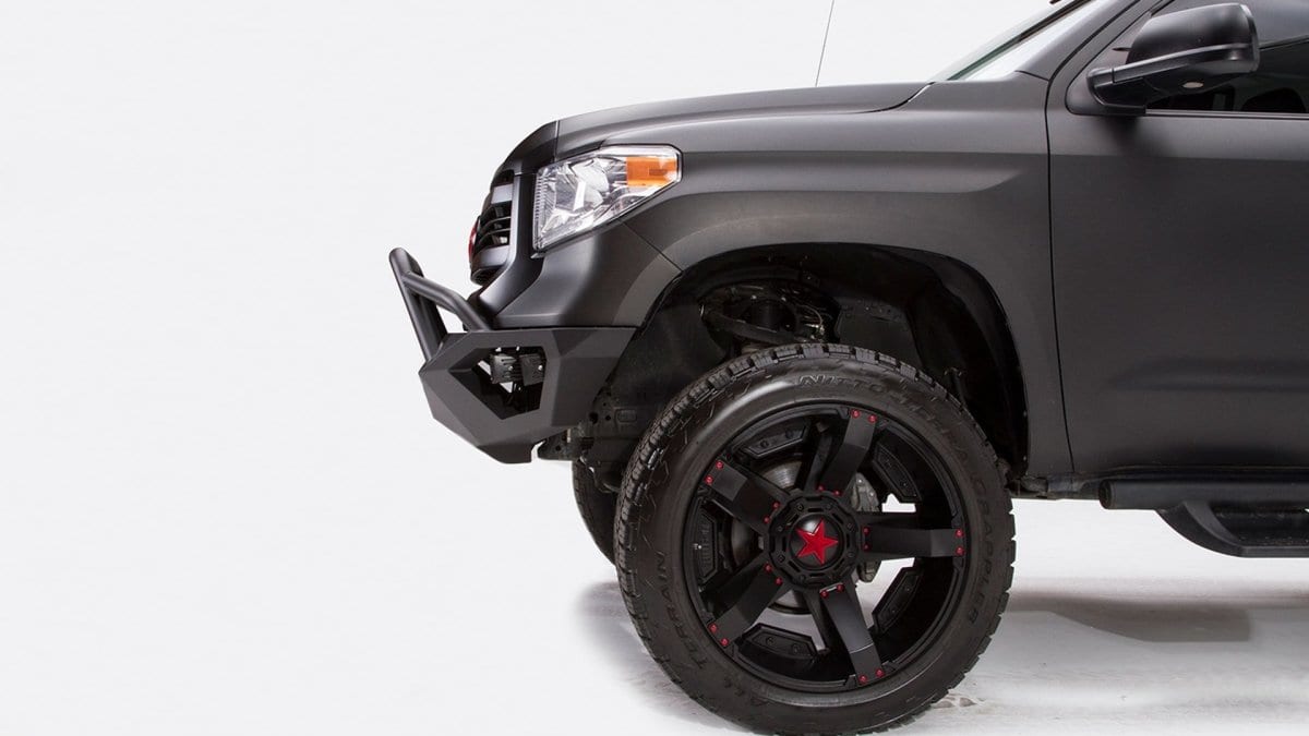 Fab Fours TT14 - D2852 - 1 Toyota Tundra 2014 - 2021 Vengeance Front Bumper Pre - Runner Guard - Rugged Truck Gear