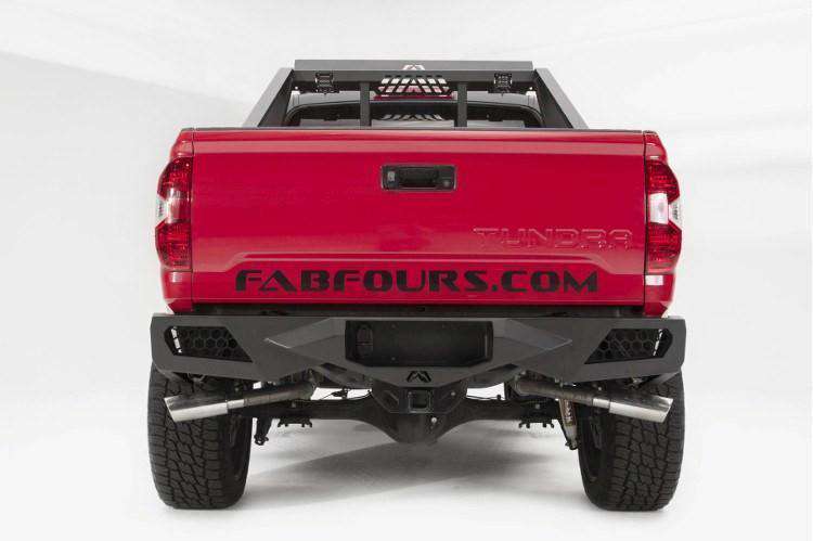 Fab Fours TT14 - E2851 - 1 Toyota Tundra 2014 - 2021 Vengeance Rear Bumper Non - Sensor - Rugged Truck Gear