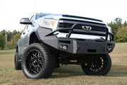 Fab Fours TT14-H2852-1 Toyota Tundra 2014-2021 Premium Front Bumper Winch Ready Pre-Runner Guard - Rugged Truck Gear