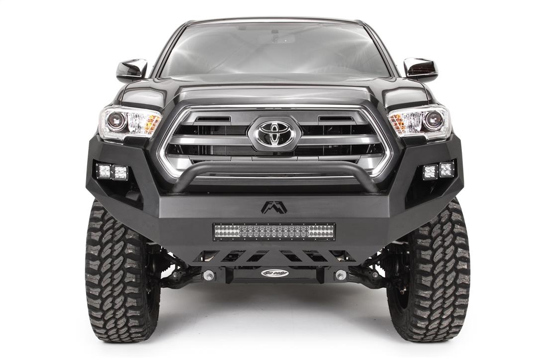 Fab Fours TT16 - D3653 - 1 Toyota Tacoma 2016 - 2023 Vengeance Front Bumper Pre - Runner Guard - Rugged Truck Gear