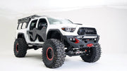 Fab Fours TT16 - X3652 - 1 Toyota Tacoma 2016 - 2022 Matrix Front Bumper Winch Ready Low Pre - Runner Guard - Rugged Truck Gear