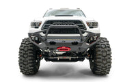 Fab Fours TT16 - X3653 - 1 Toyota Tacoma 2016 - 2022 Matrix Front Bumper Winch Ready High Pre - Runner Guard - Rugged Truck Gear
