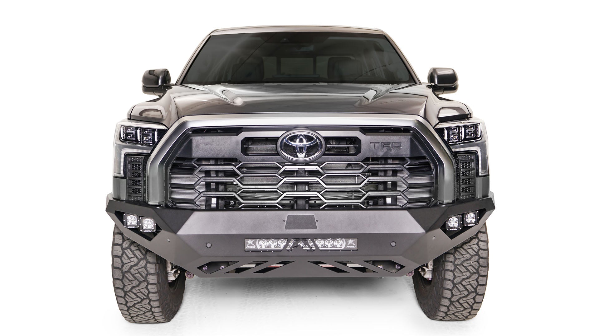 Fab Fours TT22 - D5451 - 1 Toyota Tundra 2022 - 2024 Vengeance Front Bumper No Guard - Rugged Truck Gear