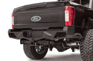 Fab Fours FS17-E4151-1 Ford F250/F350 Superduty 2017-2021 Vengeance Rear Bumper-BumperStock