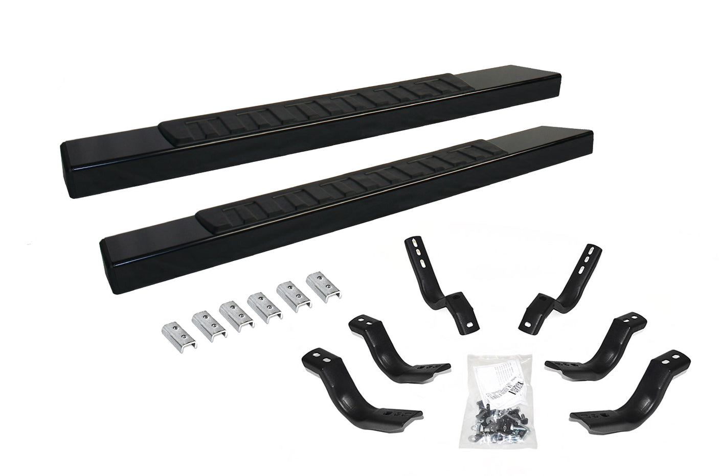 Go Rhino 6862404780T 2020-2024 Chevy Silverado 2500/3500 HD OE Xtreme II Series 6" Side Steps with Mounting Bracket Kit