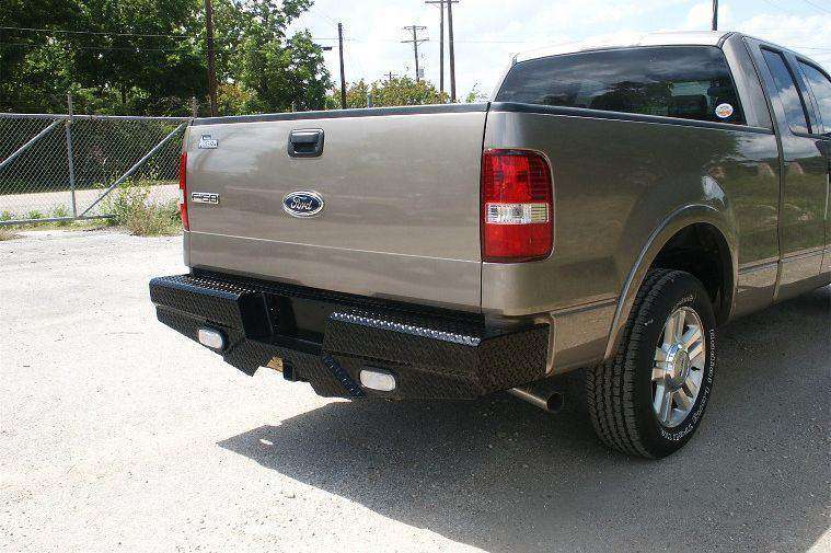 Frontier 100 - 10 - 4009 Diamond 2004 - 2005 Ford F150 Rear Bumper - Rugged Truck Gear
