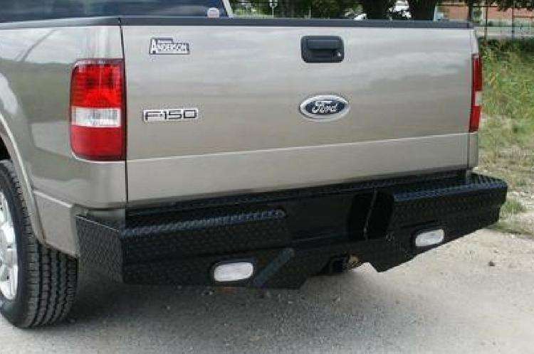 Frontier 100 - 10 - 4009 Diamond 2004 - 2005 Ford F150 Rear Bumper - Rugged Truck Gear
