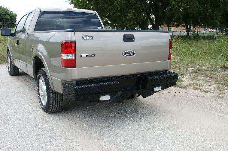 Frontier 100 - 10 - 4009 Diamond 2004 - 2005 Ford F150 Rear Bumper - Rugged Truck Gear