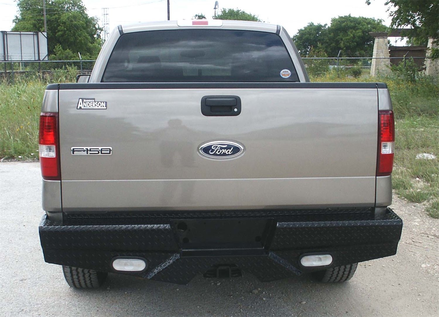 Frontier 100 - 10 - 6013 Diamond 2006 - 2008 Ford F150 Rear Bumper - Rugged Truck Gear