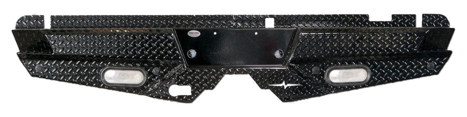 Frontier 100 - 10 - 8009 Diamond Ford F250/350 Superduty 2008 - 2016 Rear Bumper - Rugged Truck Gear