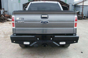 Frontier 100-10-9010 Diamond Ford F150 2009-2014 Rear Bumper-BumperStock