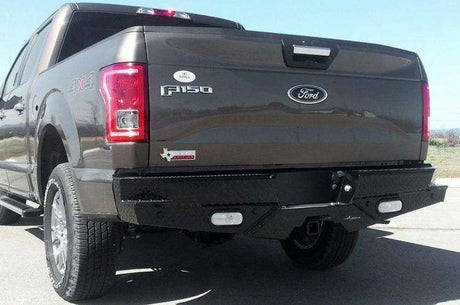 Frontier 100-11-5010 Diamond Ford F150 2015-2017 Rear Bumper-BumperStock