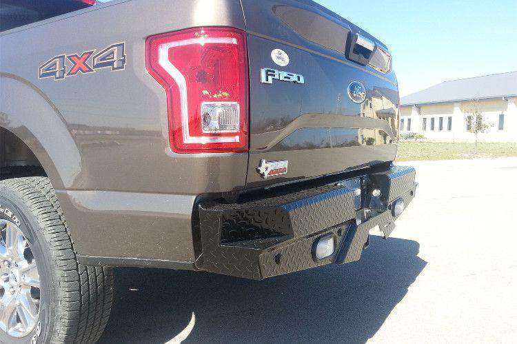 Frontier 100 - 11 - 5011 Diamond Ford F150 2015 - 2020 Rear Bumper - Rugged Truck Gear