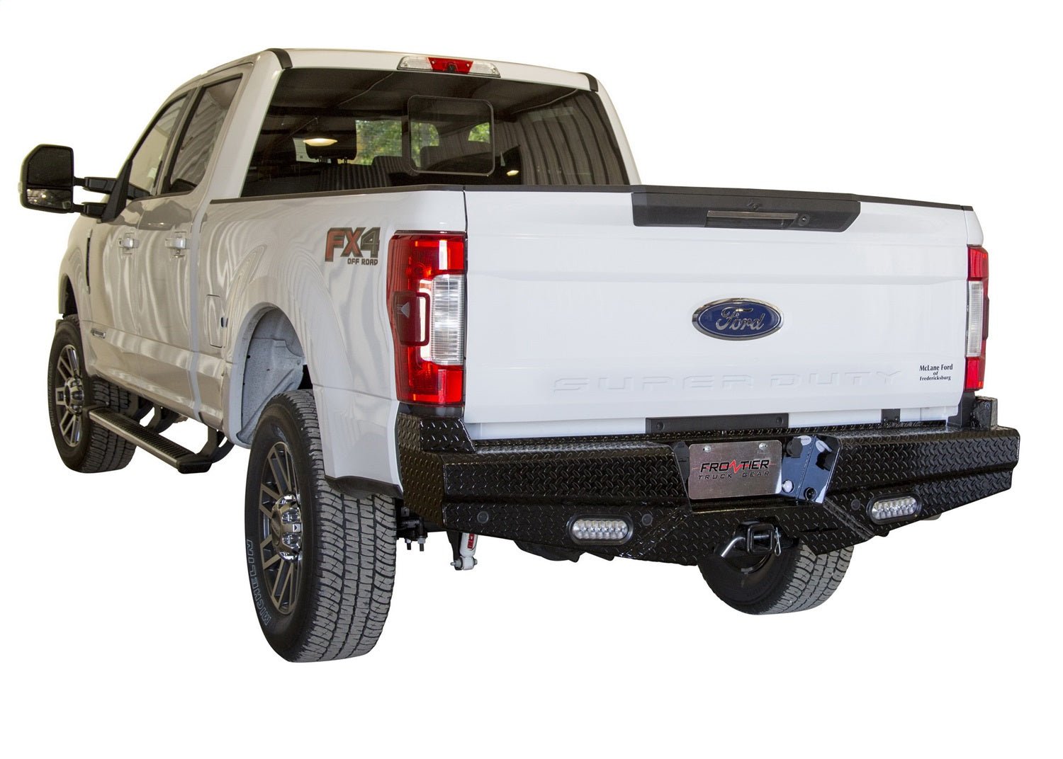 Frontier 100 - 11 - 7009 Diamond Ford F250/F350 Superduty 2017 - 2024 Rear Bumper - Rugged Truck Gear