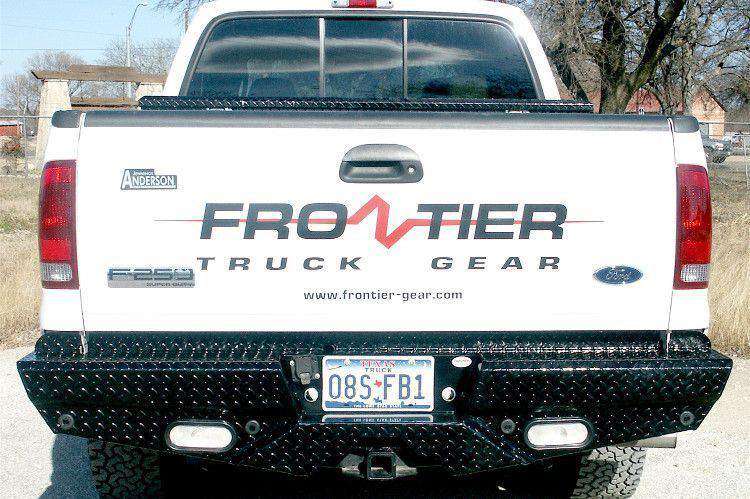 Frontier 100 - 19 - 9008 Diamond Ford F250/350 Superduty 1999 - 2007 Rear Bumper - Rugged Truck Gear