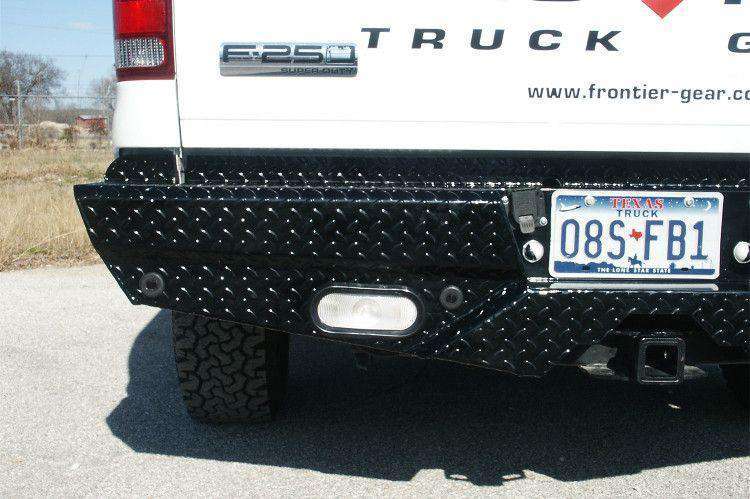 Frontier 100 - 19 - 9008 Diamond Ford F250/350 Superduty 1999 - 2007 Rear Bumper - Rugged Truck Gear
