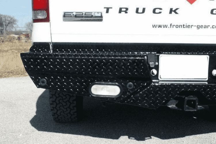 Frontier 100 - 19 - 9009 Diamond Ford F250/350 Superduty 1999 - 2007 Rear Bumper - Rugged Truck Gear