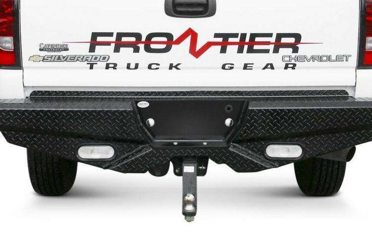 Frontier 100-20-1006 Diamond Chevy Silverado 2500/3500 HD 2001-2006 Rear Bumper-BumperStock