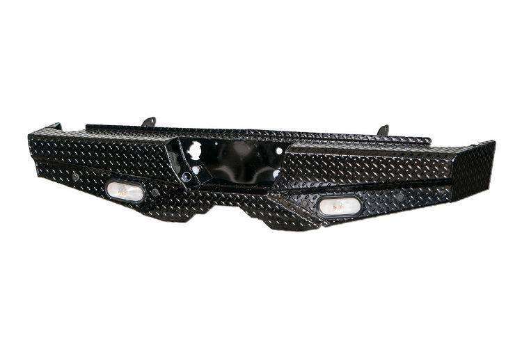 Frontier 100 - 21 - 1013 Diamond GMC Sierra 2500/3500 HD 2011 - 2014 Rear Bumper - Rugged Truck Gear