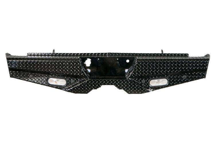 Frontier 100 - 21 - 1013 Diamond GMC Sierra 2500/3500 HD 2011 - 2014 Rear Bumper - Rugged Truck Gear