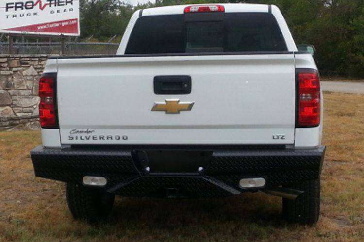 Frontier 100 - 29 - 9006 Diamond Chevy Silverado 1500 HD 1999 - 2006 Rear Bumper - Rugged Truck Gear
