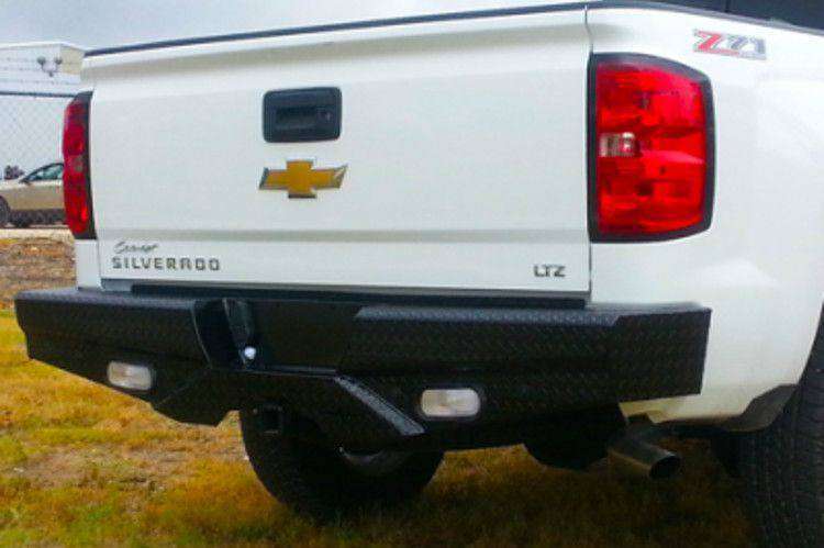 Frontier 100 - 29 - 9006 Diamond GMC Sierra 1500 HD 1999 - 2006 Rear Bumper - Rugged Truck Gear