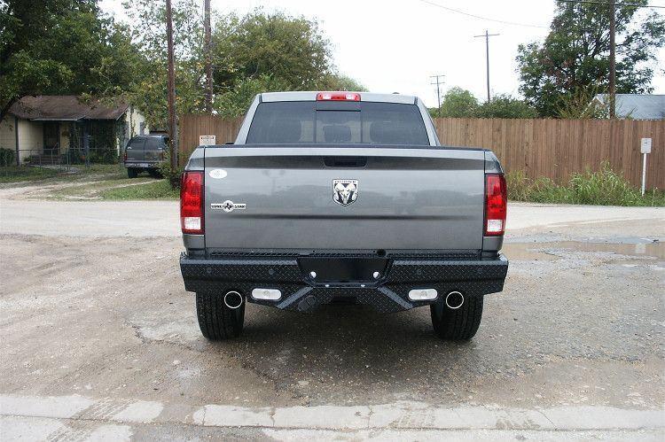Frontier 100 - 40 - 9004 Diamond Dodge Ram 1500 2009 - 2018 Rear Bumper - Rugged Truck Gear