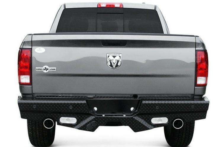 Frontier 100 - 40 - 9004 Diamond Dodge Ram 1500 2009 - 2018 Rear Bumper - Rugged Truck Gear